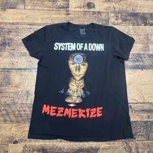 System Of A Down Mezmerize T Shirt Black XL Band‎ Tee